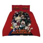 (僕のヒーローアカデミア) My Hero Academia オフィシャル商品 キッズ・子供用 掛け布団カバー・枕カバーセット 男
