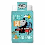 (きかんしゃトーマス) Thomas &amp; Friends オフィシャル商品 キッズ・子供用 掛け布団カバー・枕カバーセット SI974 (