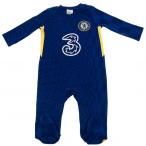  Chelsea футбол Club Chelsea FC официальный товар Kids * младенец для сон костюм длинный рукав long pa-