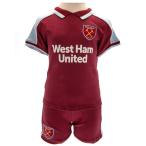 ウェストハム・ユナイテッド フットボールクラブ West Ham United FC オフィシャル商品 ベビー・赤ちゃん 半袖 Tシ