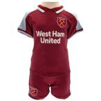  ткань to ветчина * united футбол Club West Ham United FC официальный товар baby * младенец короткий рукав Tsi