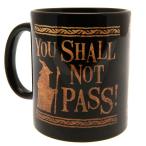 (ロード・オブ・ザ・リング) The Lord Of The Rings オフィシャル商品 You Shall Not Pass マグカップ コップ TA9315 (ブラッ