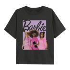 (バービー) Barbie オフィシャル商品 キッズ・子供用 Barbie & Friends 半袖 Tシャツ トップス 女の子 TV2199 (チャコー