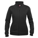 (k утечка ) Clique женский Basic Zip выше тренировочный жакет UB217 ( черный )