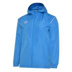 (アンブロ) Umbro キッズ・子供用 ウォータープルーフ パーカジャケット アウター UO924 (イビザブルー/ブリリア