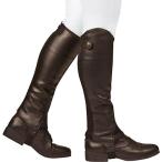 (da Brin ) Dublin унисекс Fusion Leather половина chaps chaps верховая езда сигнал скольжение WB888 (blau
