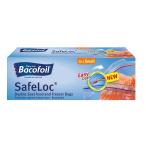 (バコフォイル) Bacofoil SafeLoc ダブルシール フリーザーバッグ 冷凍 保存用 袋 (20枚) 17 x 17cm 1L WI2044 (ワンカラー)