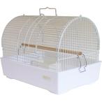 HOEI 小鳥キャリー ミレニアムアーチ ホワイト 文鳥 セキセイインコ マメルリハ