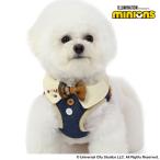 犬ハーネスミニオンティムメッシュベストハーネス〔ＳＳ〕ネイビー|小型犬リボン反射通気性夏おしゃれ