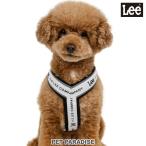 Lee 犬 ハーネス ホワイト ロゴ アクティブハーネス 反射 小型犬 S | おでかけ お出かけ お散歩 おさんぽ おしゃれ かわいい
