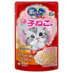 Yahoo! Yahoo!ショッピング(ヤフー ショッピング)銀のスプーン パウチ 健康に育つ子猫用 まぐろ・かつおにささみ入り 60g（キャットフード ユニチャーム）