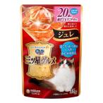 Yahoo! Yahoo!ショッピング(ヤフー ショッピング)銀のスプーン 三ツ星グルメパウチ ジュレ 20歳以上用 まぐろ・かつおにしらす・かにかま添え 35g（キャットフード ユニチャーム）
