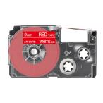 XR-9ARD соответствует Casio имя Land для сменный лента картридж 9mm красный земля белый знак 