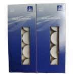 Gies Kerzen　キャンドル　ティーライト10個入ｘ2箱　ドイツ製　クリックポスト発送で送料無料