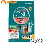 ピュリナワン キャット ドライ 美味を求める成猫用 1歳以上 サーモン&ツナ 3kg×2個【まとめ買い】