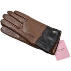 ケイトスペード ニューヨーク 手袋 レディース ブランド ラムレザー カシミヤ混 スマホ対応 ブラウン 20cm 21cm 女性 婦人