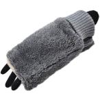 ショッピングケイトスペード ケイトスペード ニューヨーク 手袋 レディース ブランド kate spade NEW YORK 指なし ふわふわ グレー 21-22cm