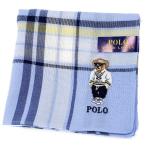  носовой платок 1 листов Polo Ralph Lauren мужской Polo Bear Bear .. хлопок голубой желтый проверка Logo вышивка мужчина джентльмен 