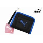 Yahoo! Yahoo!ショッピング(ヤフー ショッピング)プーマ 財布 PUMA ファンダメンタルズ Ｊ ラウンドジップ 2つ折り ブルー × ブラック 系