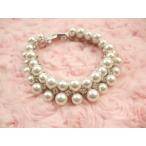 Yahoo! Yahoo!ショッピング(ヤフー ショッピング)バングル レディース パール ラインストーン キラキラ　 ブレスレット