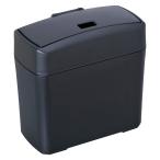 seiwa тонкий мусорка 4 черный W653