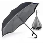 Dlin обратный складывать зонт обратный . зонт мужской обратный зонт способ . сильный зонт большой . средний . меры рука ..C type под рукой автоматика ... высокая интенсивность карбоновый волокно водоотталкивающая отделка зонт ткань внутри вне 2
