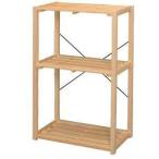 アイリスオーヤマ ラック 木製 ウッディラック 幅60.8×奥行35×高さ91cm WNK-5509