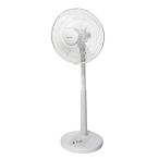 扇風機 首振り 季節家電 35cmリビングハイポジメカ扇風機 ホワイト KI-3502(W) TEKNOS (D)(B)