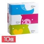 ティッシュペーパー 10個セット ふっくらやわらか贅沢3枚重ね130組×3P 631210