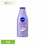 ショッピングニベア 5個)ニベア ルーセントビューティ ボディミルク ディープモイスチャー 200g Kao