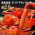 ショッピングカニ カニ 蟹 ボイル 姿 約2kg 4〜6杯 北海道産 ズワイガニ そのまま美味しい 冷凍 オオズワイガニ ボイルズワイガニ かに鍋 * (TD) (代引不可)