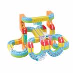 STEAM レール キューブ 知育 車 電車 ブロック クロスキューブ レールキューブ　デラックスセット サンスマイル