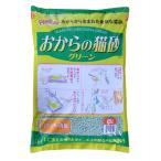 ショッピング猫砂 猫砂 おから おからの猫砂グリーン 6L 4個セット キャット 猫 トイレ 衛生 流せる 消臭 抗菌 おから ペレット 常陸化工 ON-G6