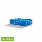  бассейн для бытового использования большой type frame бассейн 300cm×200cm домашний бассейн Inte ksINTEX большой бассейн примерно 3mrek tang la- рама бассейн 28272 *