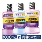 ショッピングリステリン 薬用リステリン (6個) トータルケア お口ケア 口 虫歯 ニオイ 汚れ 歯周ケア クリーンミント アイスミント 1000MLジョンソン・エンド・ジョンソン (D) 新生活