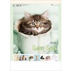 カレンダー 2026 壁掛け　猫　ねこ　おしゃれ かわいい　2026年 カレンダー 壁掛け　ラヴキャ
