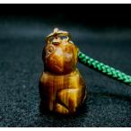 Yahoo! Yahoo!ショッピング(ヤフー ショッピング)タイガーアイ　いぬ　ストラップ　特価！！　２０１８戌年　天然石　パワーストーン　虎目石　ねつけ　干支ストラップ　開運　お守りに