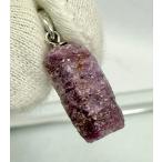 ルビー ペンダントトップ 原石 天然石 パワーストーン 7月誕生石 ペンダント ギニア産 原石ペンダント