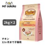 ニュートロ ナチュラルチョイス 室内猫用 キトン チキン 2kg ×2個 4562358785344