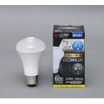 アイリスオーヤマ　ＬＥＤ電球　人感センサー付　Ｅ２６　６０形　相当　昼白色　ＬＤＲ８Ｎ−Ｈ−Ｓ６