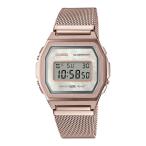 CASIO “STANDARD PREMIUM” A1000MCG-9JF ピーチゴールド/白蝶貝 カシオ スタンダードプレミアム デジタル ミラー/ヘアライン仕上げ 国内正規品 男女兼用