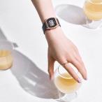 国内正規保証 CASIO Standard Watch LW-204-1AJF ブラックバンド+ローズケース カシオ チプカシ ギフト プチプラ 国内正規品 定番
