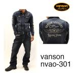  Vanson VANSON Denim вышивка все в одном комбинезон комбинезон flying Star nvao-301 INDIGO-A