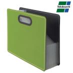 ナカバヤシ ドキュメントファイル・発泡PP製 ヨコ型 A4・E型 オリーブグリーン DF-A401E-OG
