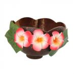  здесь natsu миска leaf & плюмерия красный *10220810267