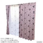  Sanrio черный mi My Melody подлинный ночь средний. mero черный занавески 2 шт. комплект 100×135cm SB-617-S