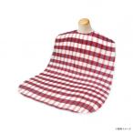 soflapi Len фартук окантовка проверка длинный розовый 102310