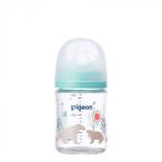 Pigeon( Pigeon ) материнское молоко реальный чувство грудное вскармливание бутылка 160ml стекло Bear 412577