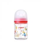 Pigeon( Pigeon ) материнское молоко реальный чувство грудное вскармливание бутылка 160ml стекло Music 412579