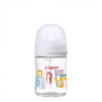 Pigeon( Pigeon ) материнское молоко реальный чувство грудное вскармливание бутылка 160ml стекло Zoo 412581